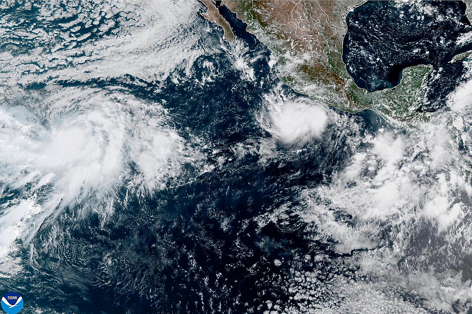 Polo went Category 5 off Guerrero. One hundred ten miles of wind in a day.